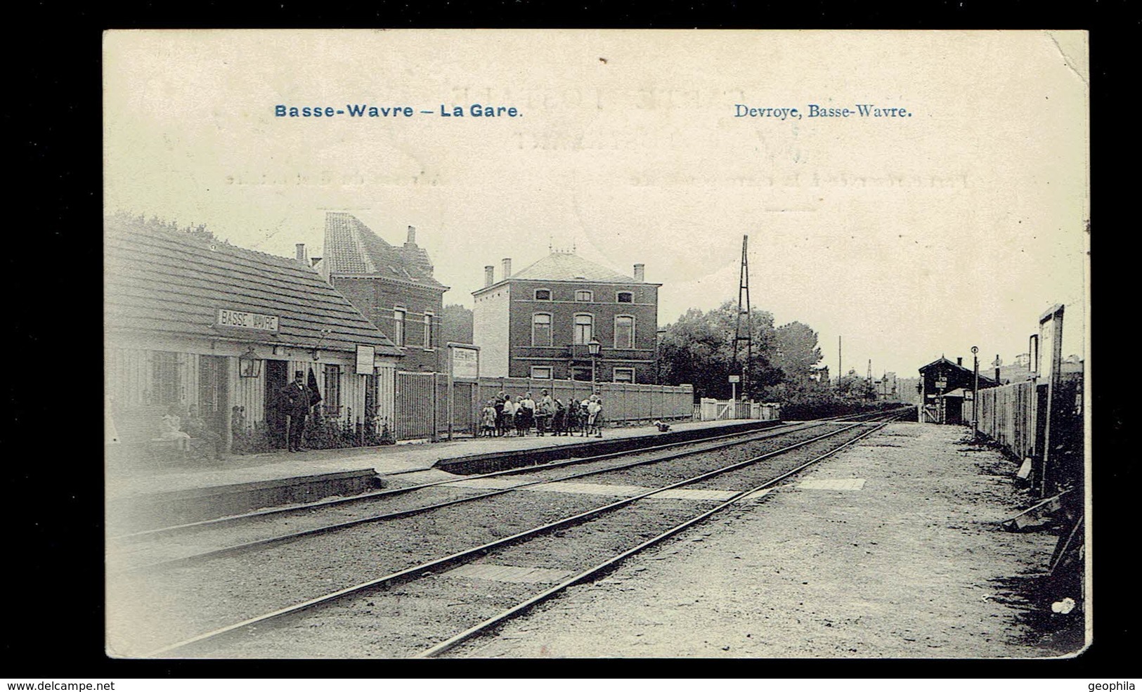 Basse-Wavre La Gare ( 15 Août 1914 - Censure ) - Waver