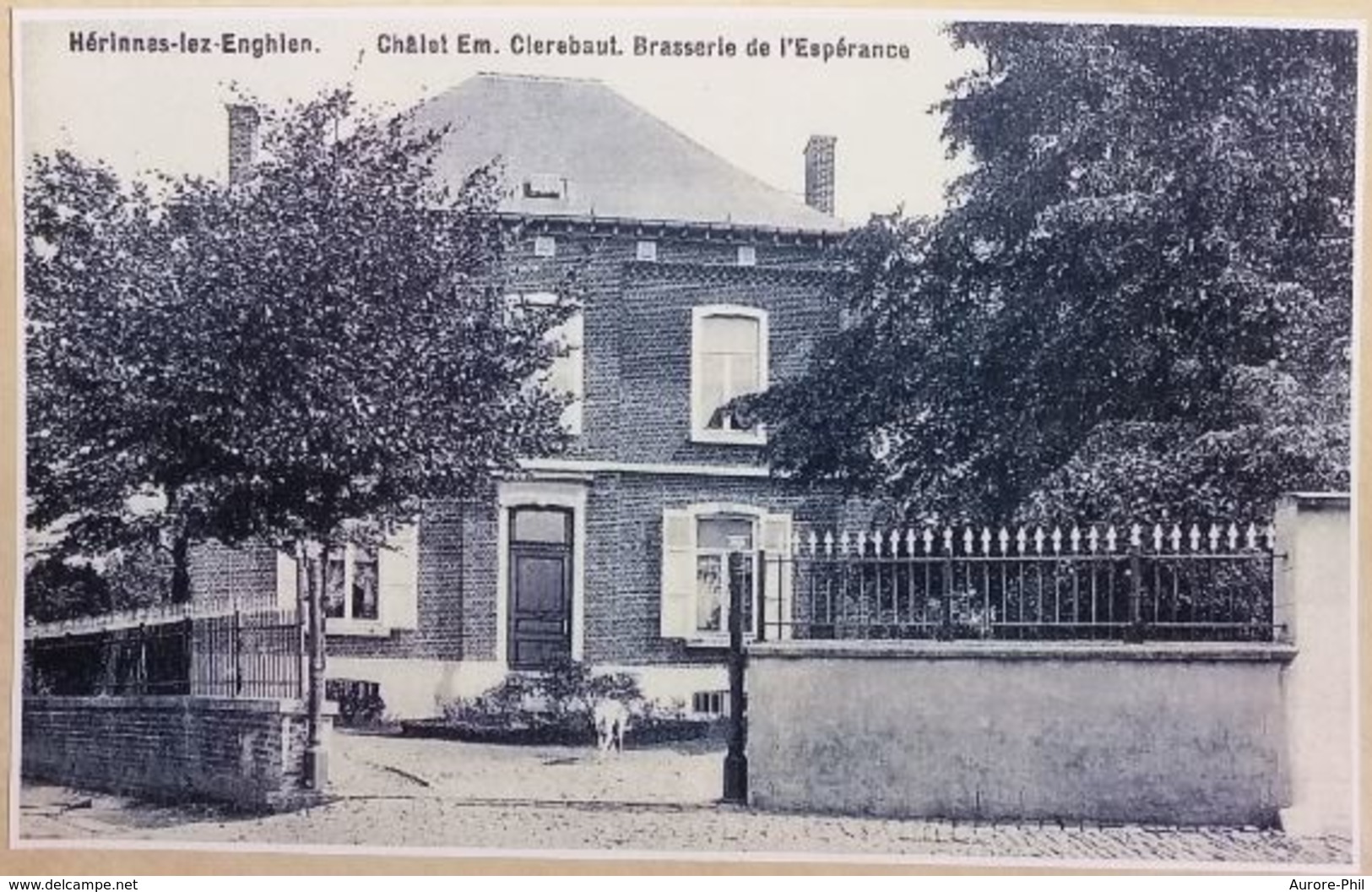 Herinnes-lez-Enghien Brasserie De L’espérance (Herne - Hal-Vilvorde) (Reproduction - Photo) - Halle