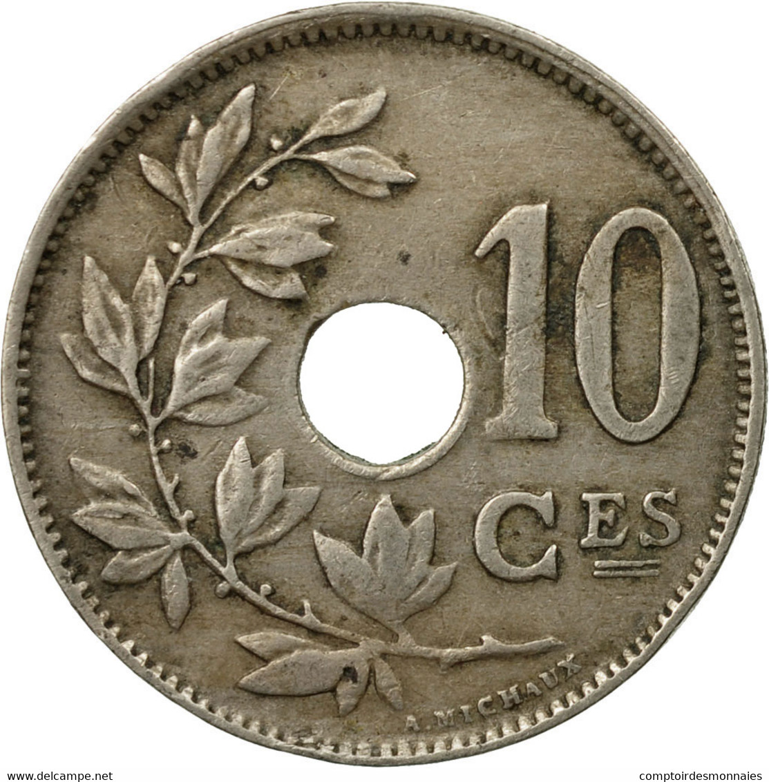 Monnaie, Belgique, 10 Centimes, 1923, TTB, Copper-nickel, KM:52 - 10 Centimes