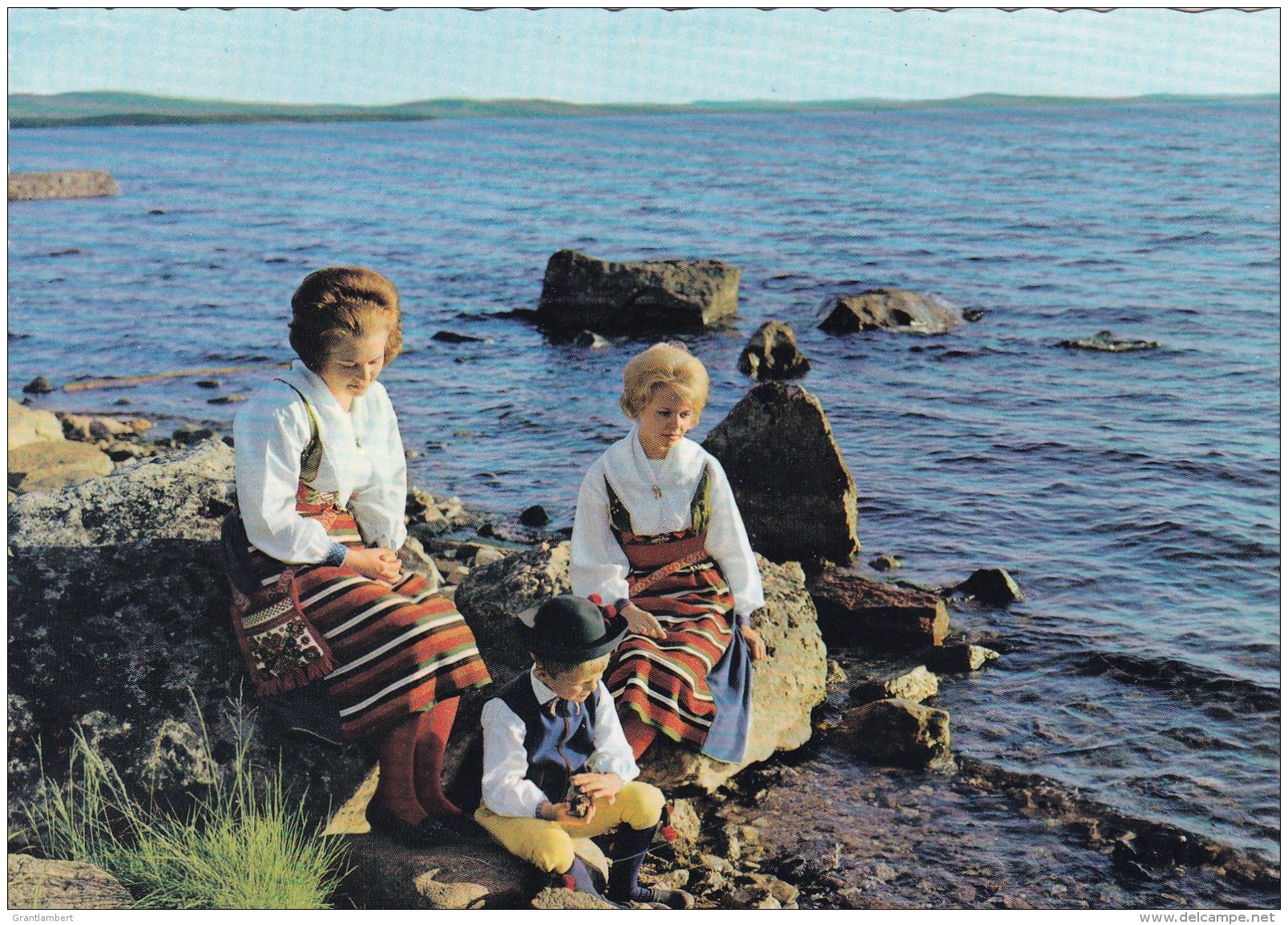 Scene On Lake Siljan, Dalecarlia, Sweden - Unused - Sweden