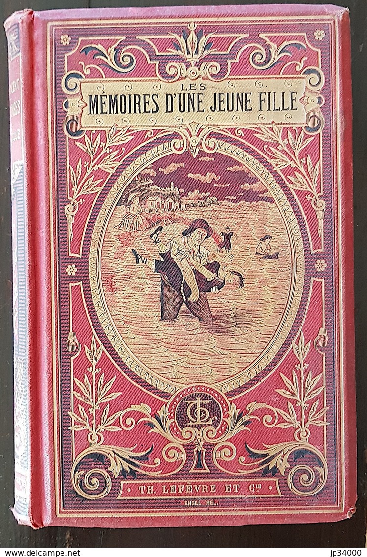 LES MEMOIRES D'UNE JEUNE FILLE  De Marie Vincent. Edition Originale 1889 - Normandië