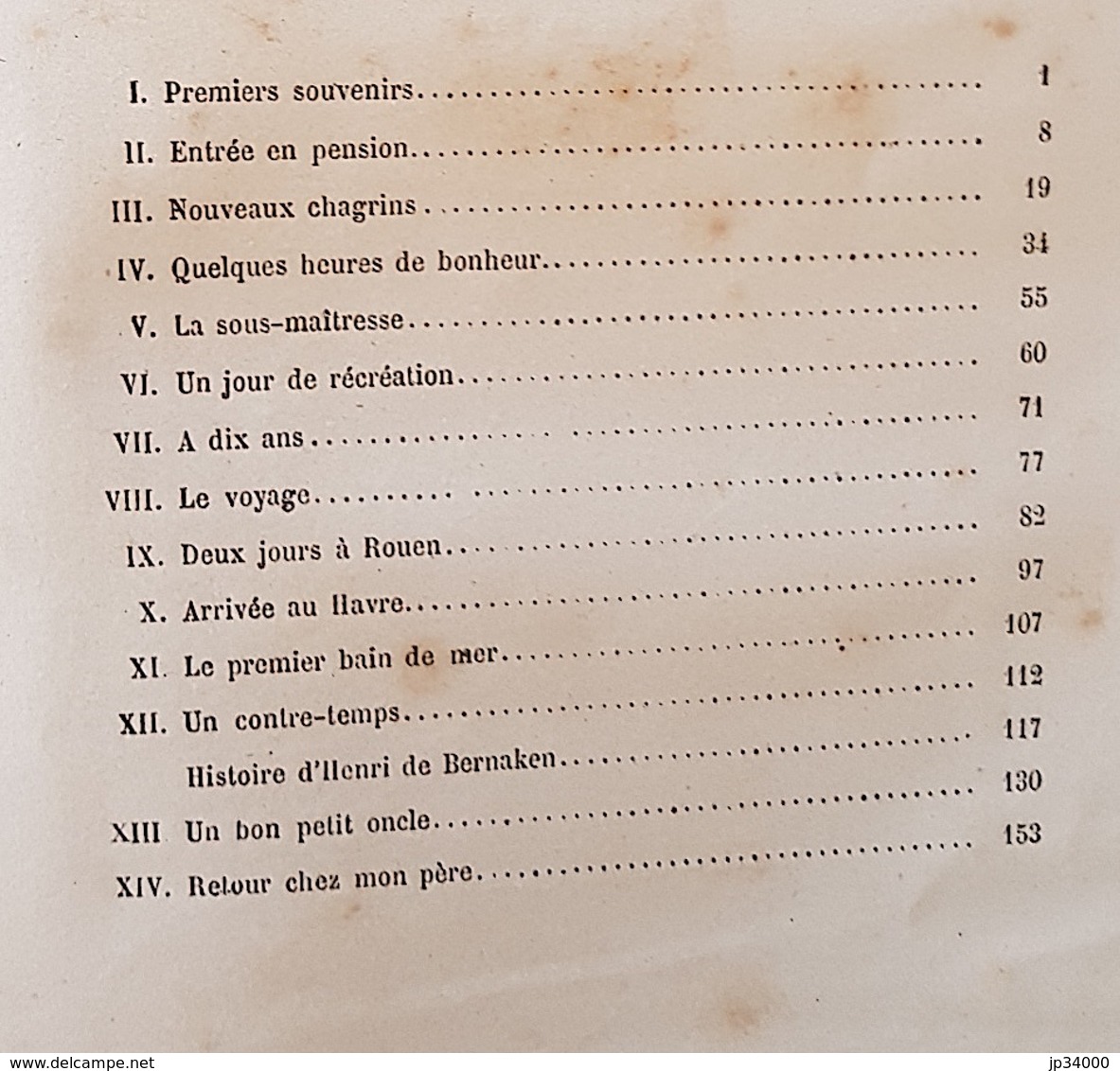 LES MEMOIRES D'UNE JEUNE FILLE  de Marie Vincent. Edition originale 1889