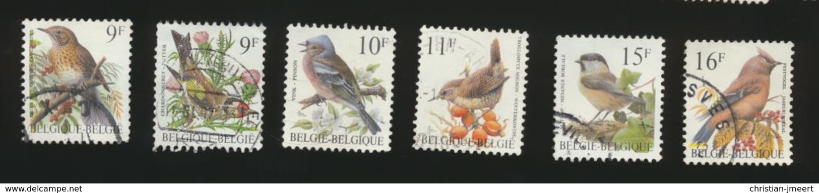 BUZIN  Lot De 34 Timbres Oblités - 1985-.. Vogels (Buzin)