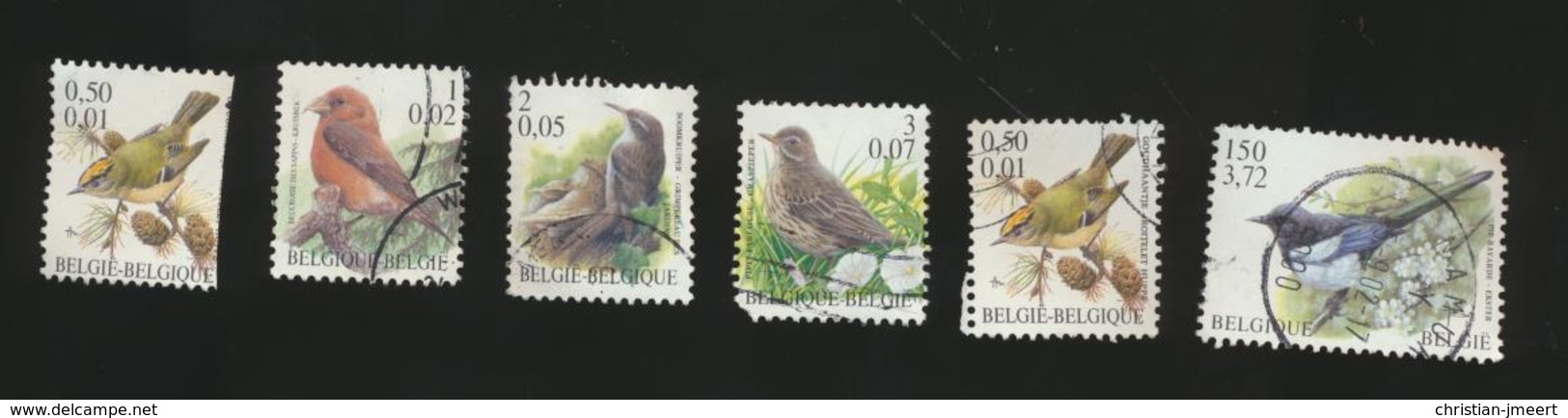 BUZIN  Lot De 34 Timbres Oblités - 1985-.. Vogels (Buzin)