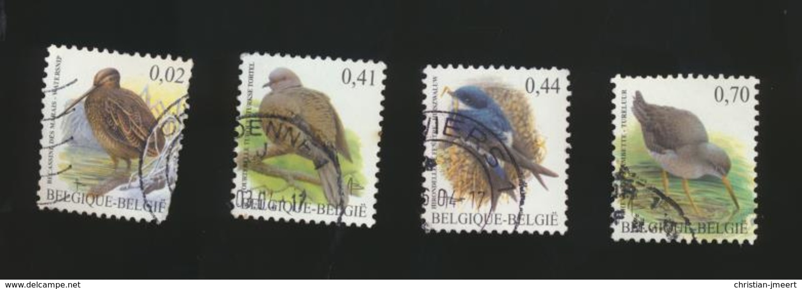 BUZIN  Lot De 34 Timbres Oblités - 1985-.. Vogels (Buzin)