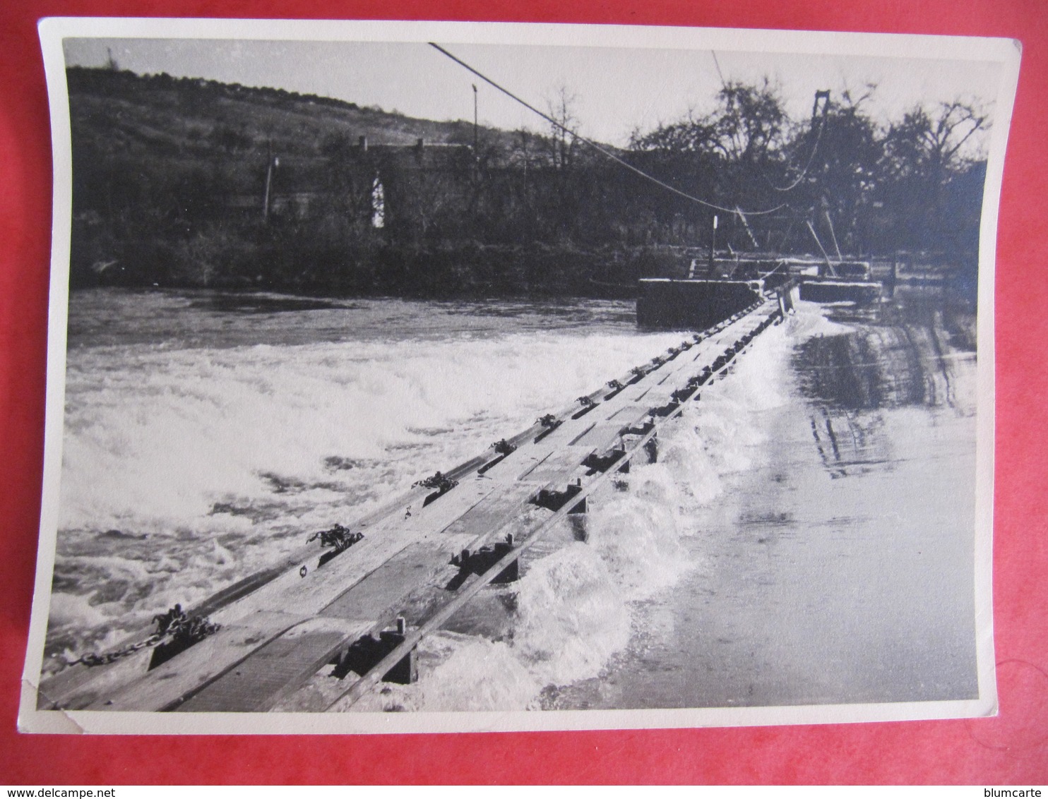 Photo -  BARRAGE DE COUVROT (MARNE) Années 60 - Format : 12 X 17 Cm - Lieux