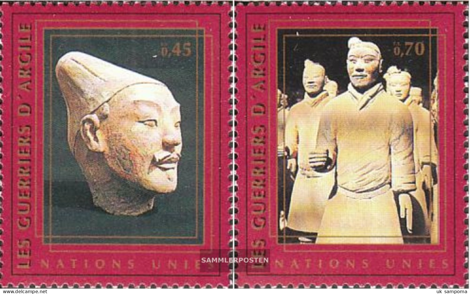 UN - Geneva 321-322 (complete Issue) Unmounted Mint / Never Hinged 1997 Culture- And Natural Heritage - Unused Stamps