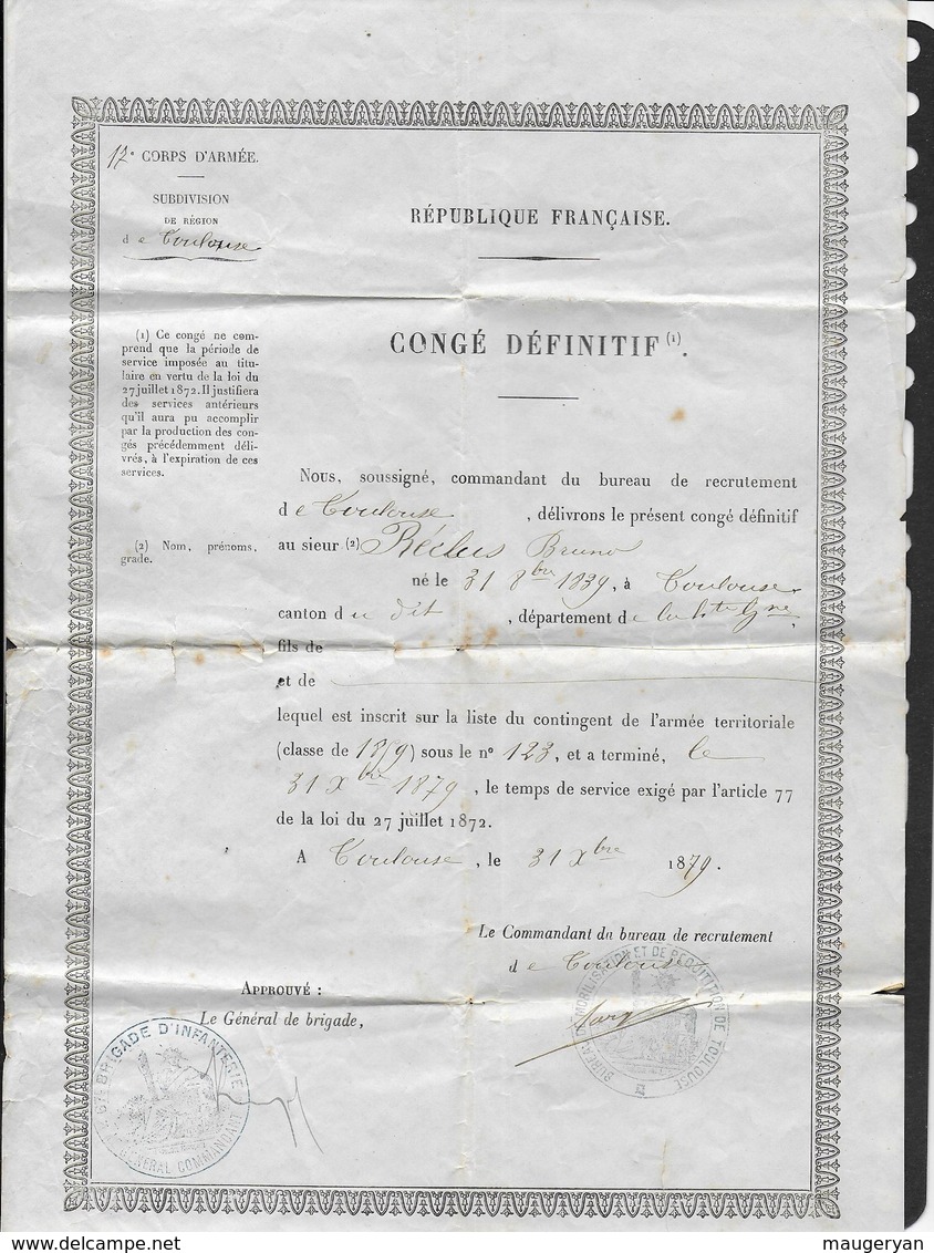 3 Documents (soldat 2eme Empire ) - Documents