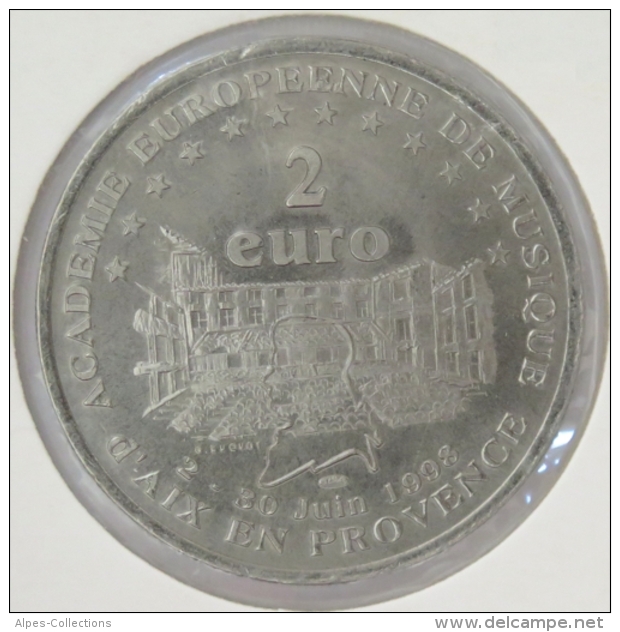 AIX EN PROVENCE - EU0020.1 - 2 EURO DES VILLES - Réf: T414 - 1998 - Euros Of The Cities