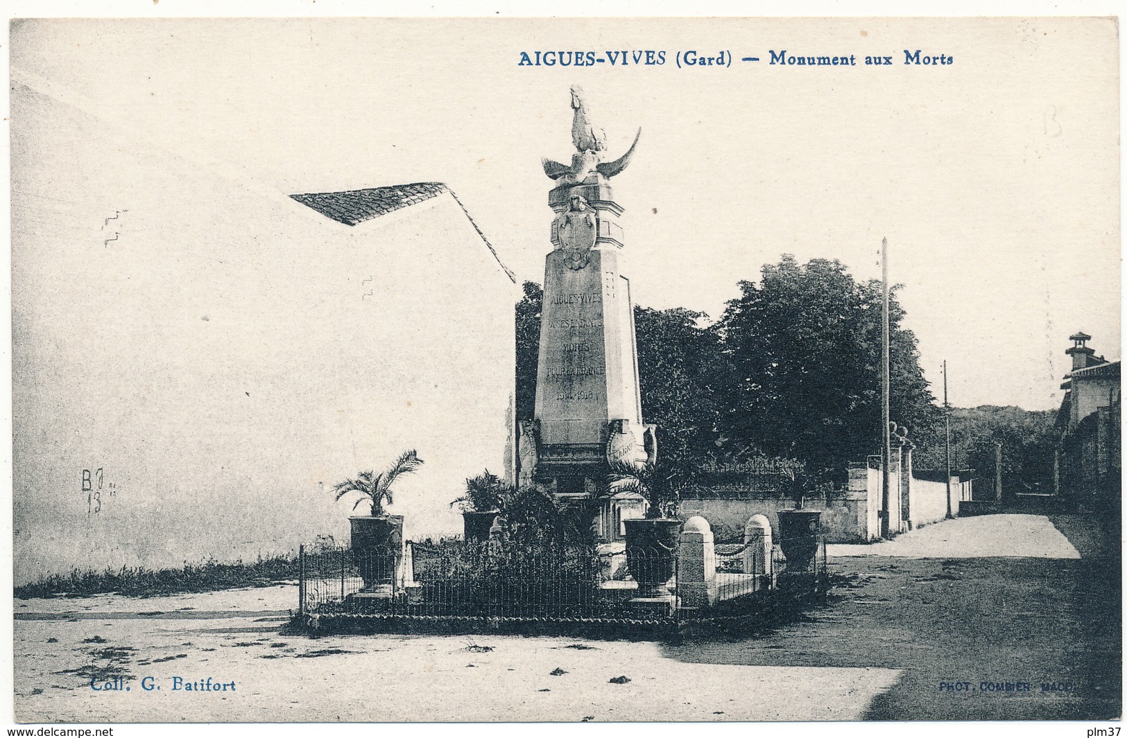 AIGUES VIVES - Monument Aux Morts - Aigues-Vives