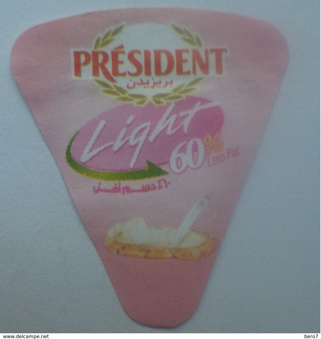 EGYPT - PRESIDENT LIGHT -  Cheese Label  Etiquette De Fromage - Cheese