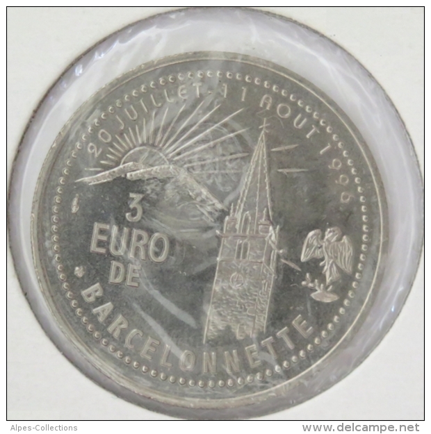 BARCELONNETTE - EU0030.1 - 3 EURO DES VILLES - 1996 - Euros Des Villes