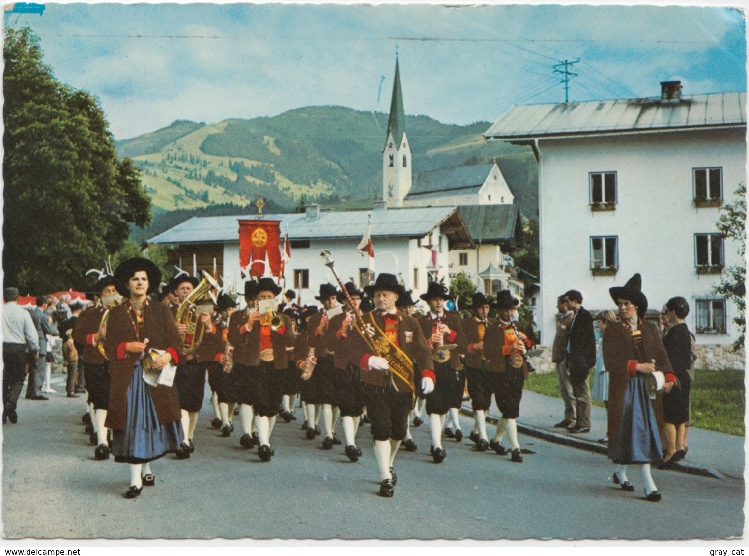 Kirchberg, Tirol, Austria, Dorfmusik, 1981 Used Postcard [21891] - Kirchberg