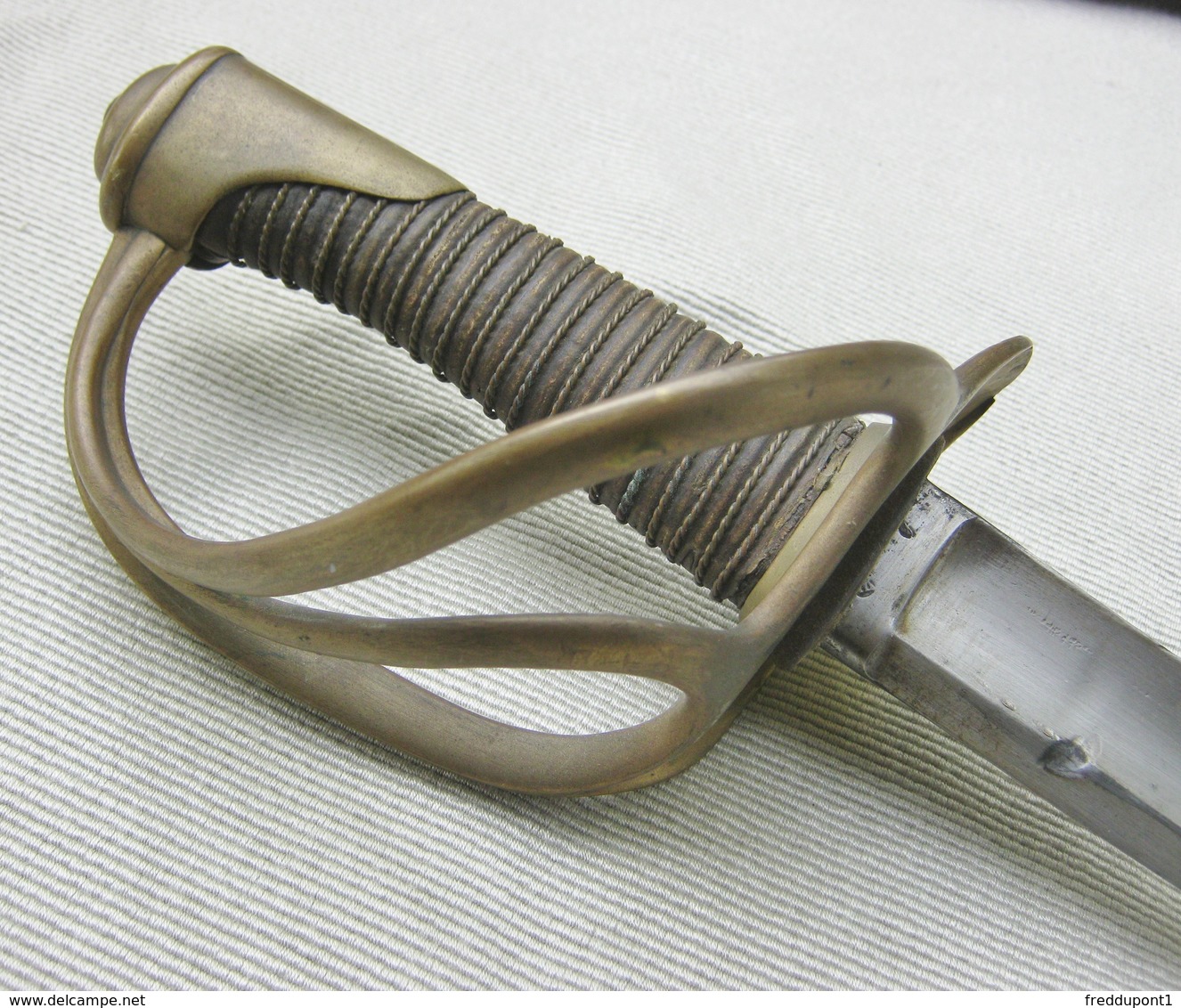 Sabre Sword Cavalerie 1822 Modifié 1882 Fourreau Même Numéro - Knives/Swords