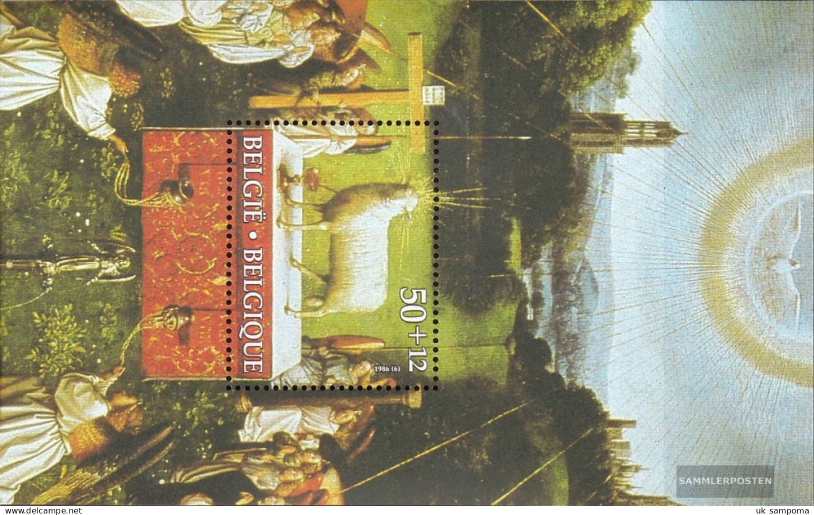 Belgium Block56 (complete Issue) Unmounted Mint / Never Hinged 1986 Worship Of Lammes - 1961-2001