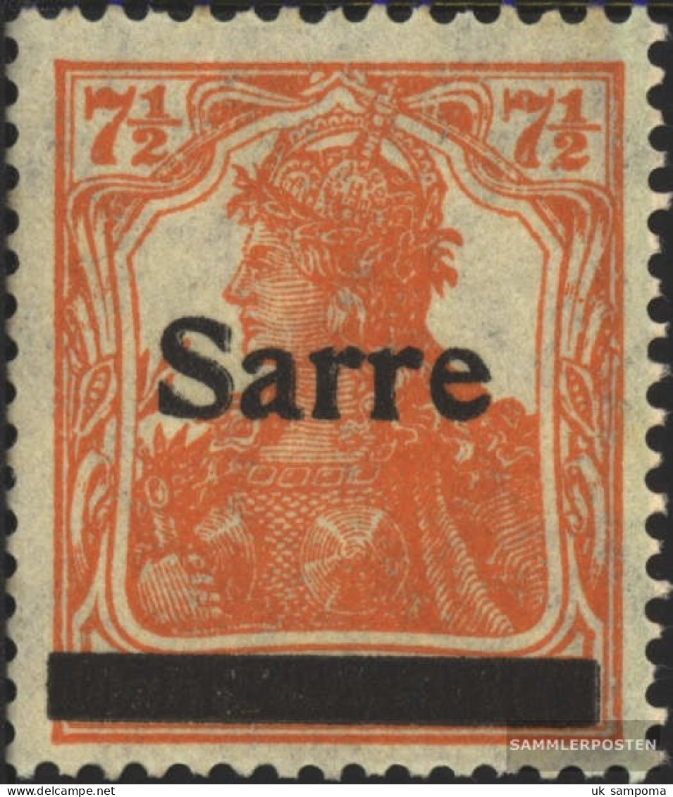 Saar 5I With Hinge 1920 Germania - Unused Stamps