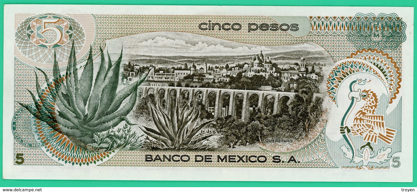 5 Pesos - Mexique - 1971 - N° R1709240 -   Neuf - - Mexique