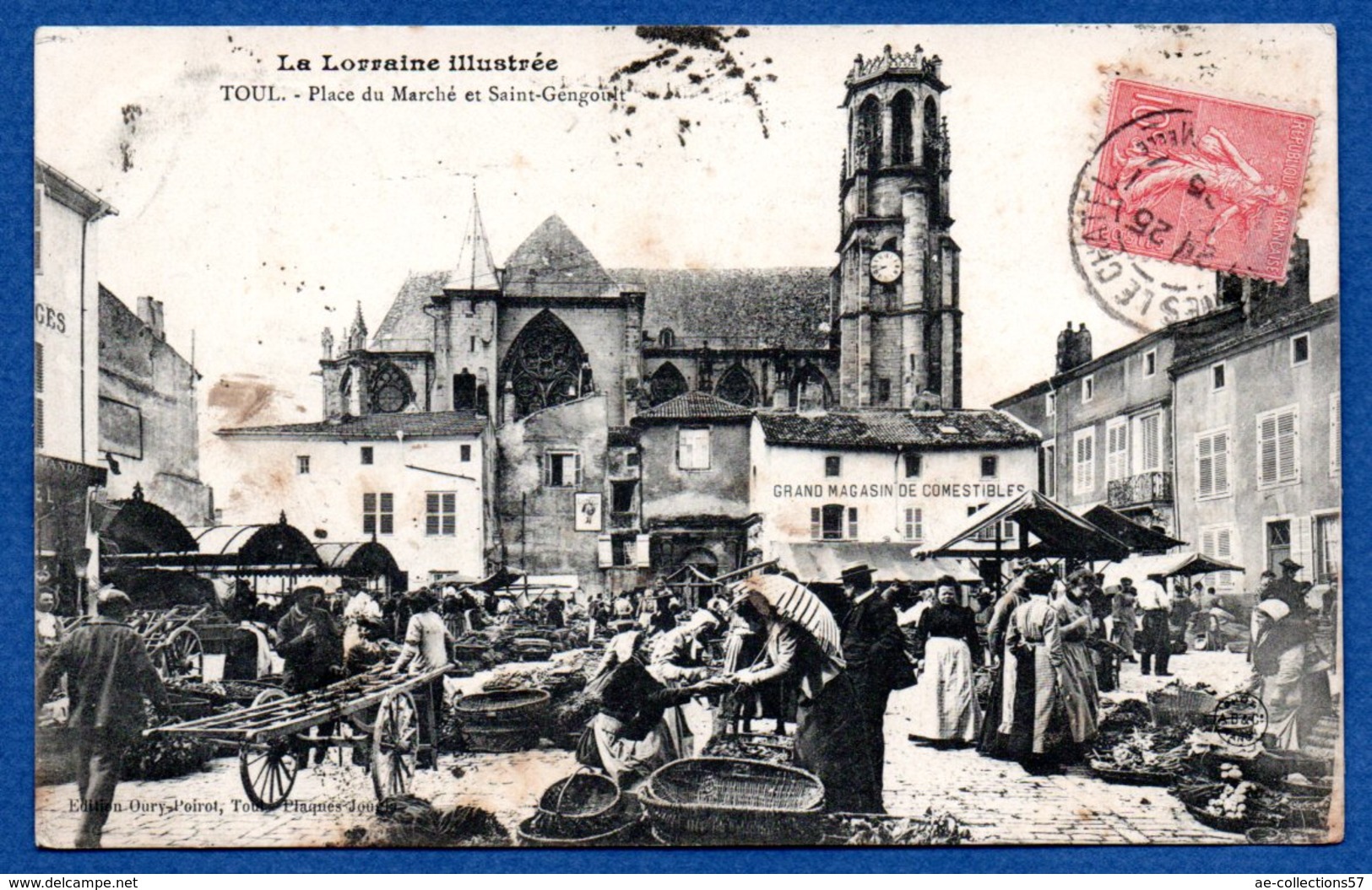 Toul   / Place Du Marché Et Saint Gengoult - Toul