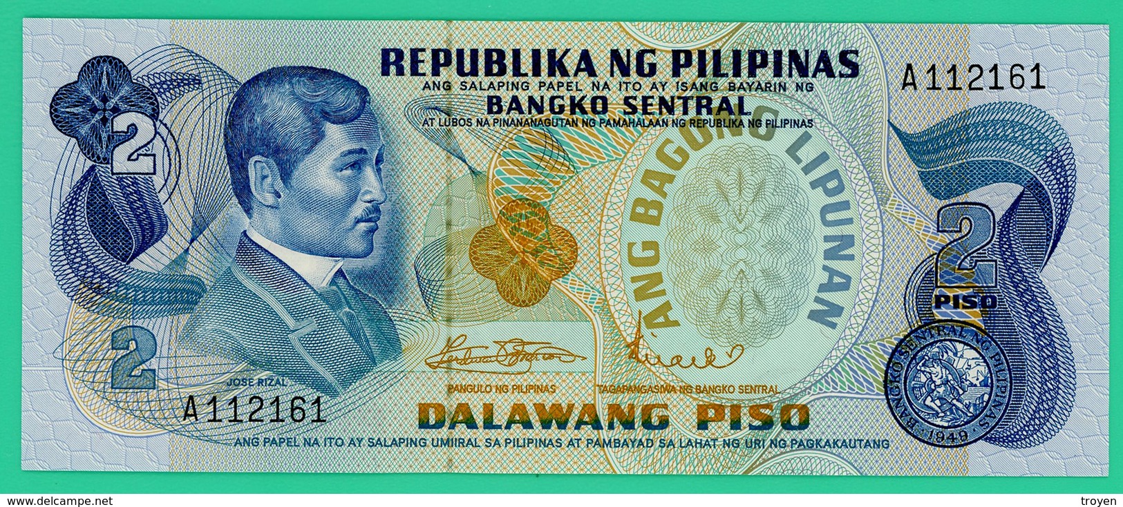 2 Piso - Philipines - 1991 - N° A112161 -  Neuf - - Philippines