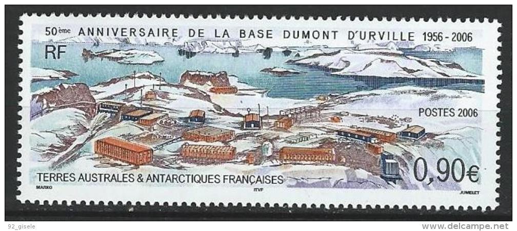 TAAF YT 441 " Base Dumont D'Urville " 2006 Neuf** - Booklets