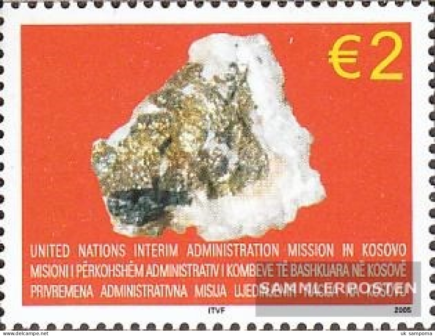 Kosovo 42 (complete Issue) Unmounted Mint / Never Hinged 2005 Minerals - Unused Stamps