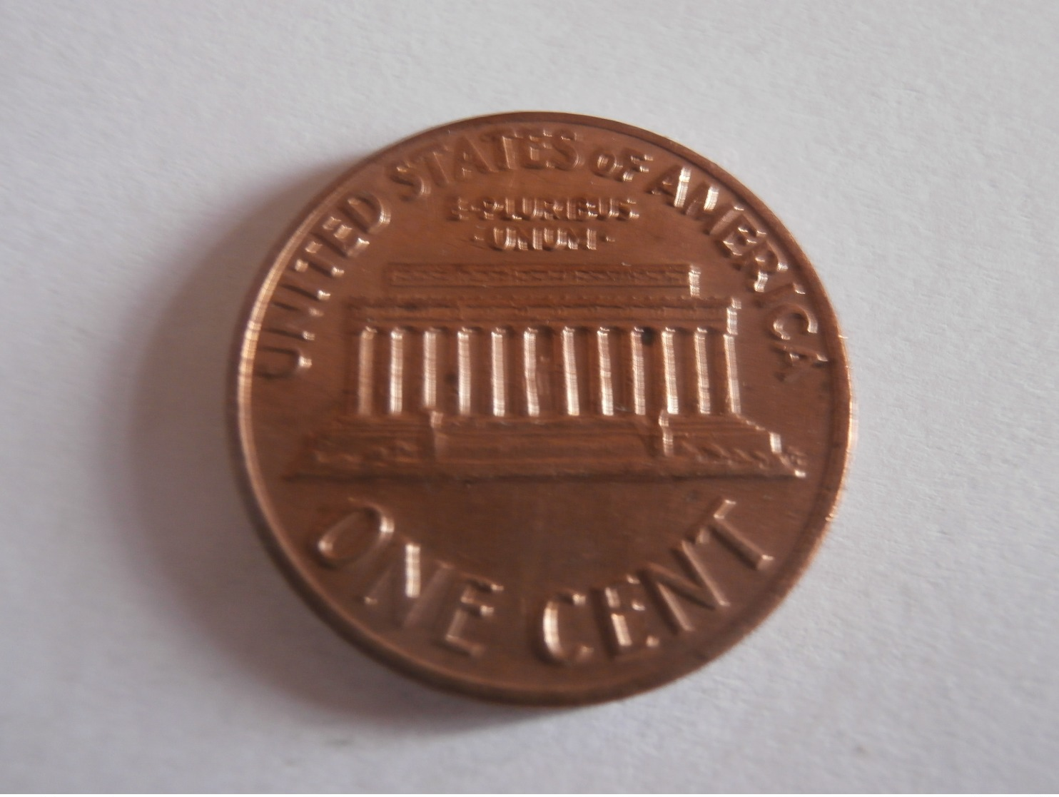 One Cent ETATS UNIS 1970 - 1959-…: Lincoln, Memorial Reverse