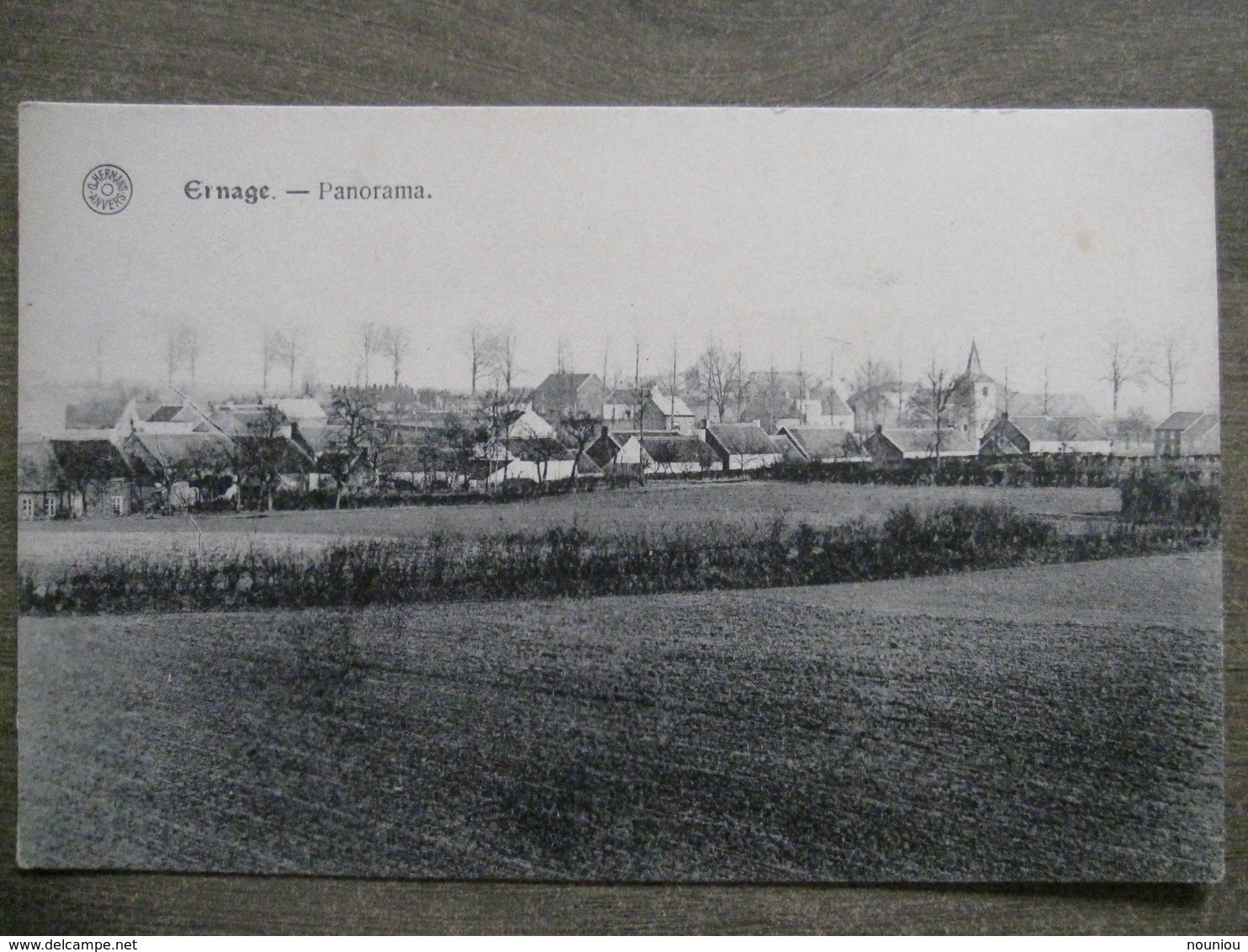 Cpa Ernage (Gembloux Namur) - Panorama (G. Hermans Anvers) - Gembloux