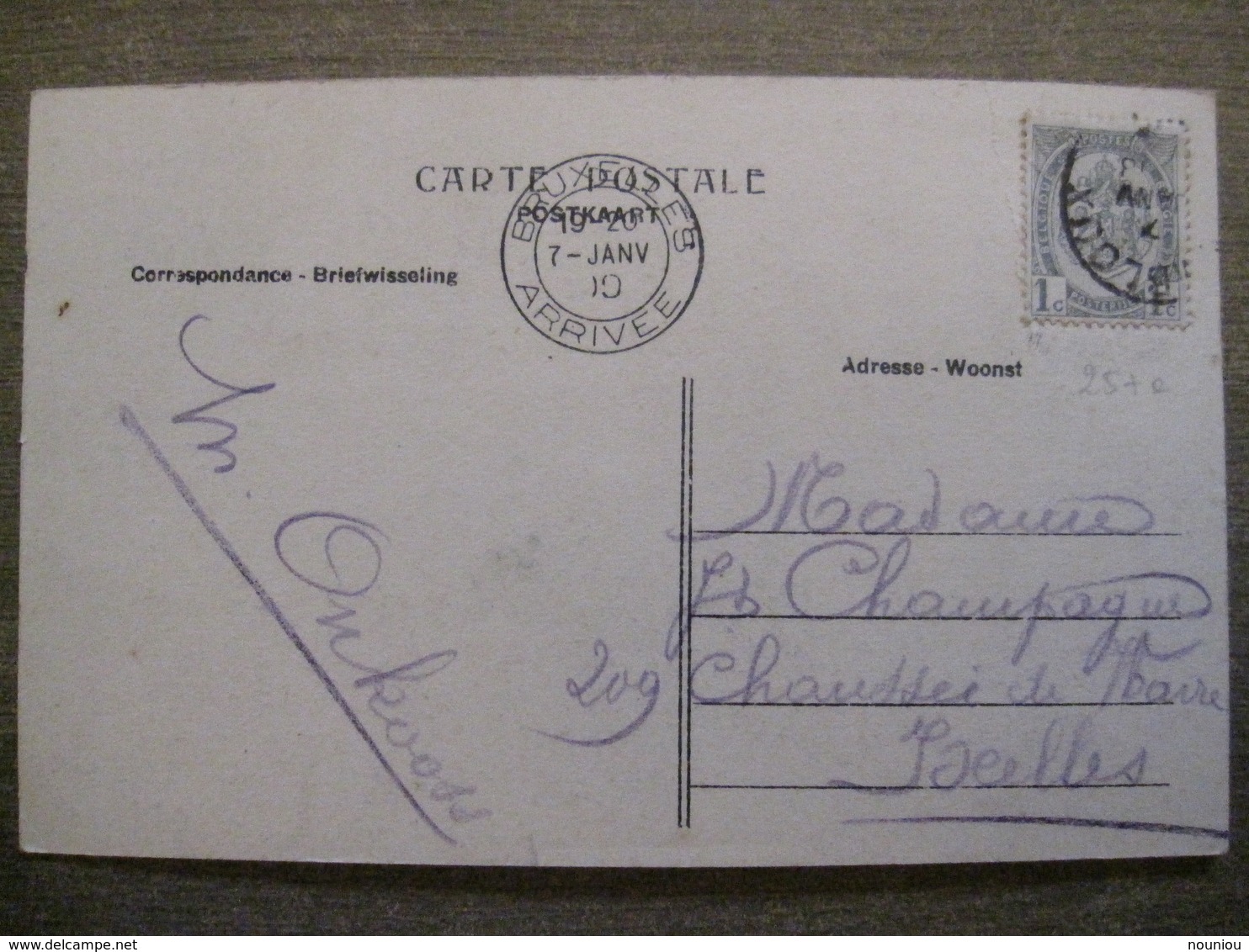 Cpa Ernage (Gembloux Namur) - Maison Communale - 1909? - Gembloux