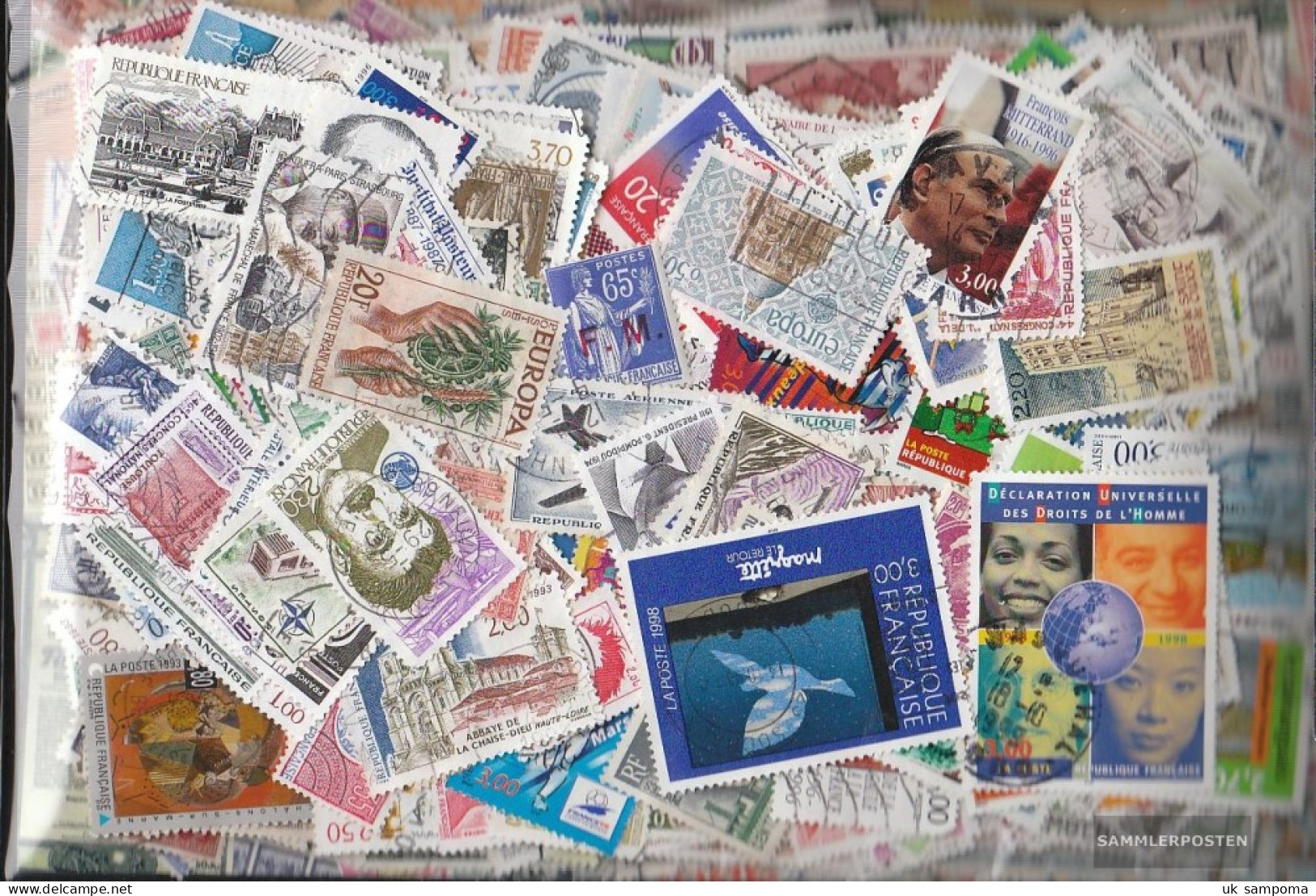 France 1.200 Different Stamps - Collezioni