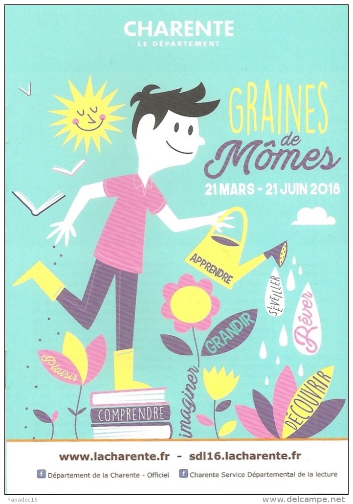 Programme - Graines De Mômes - 21 Mars - 21 Juin 2018 - [lecture] - Ill. Solenne &amp; Thomas (Studio Tomso) - Programs