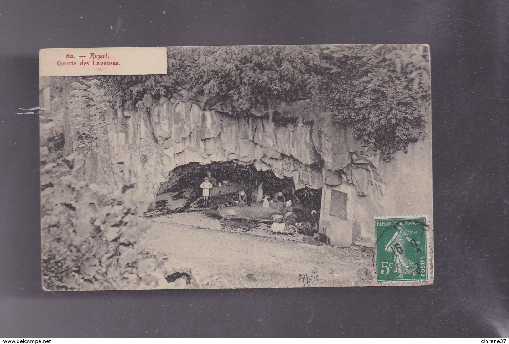 63 PUY DE DOME, ROYAT , La Grotte Des Laveuses - Royat