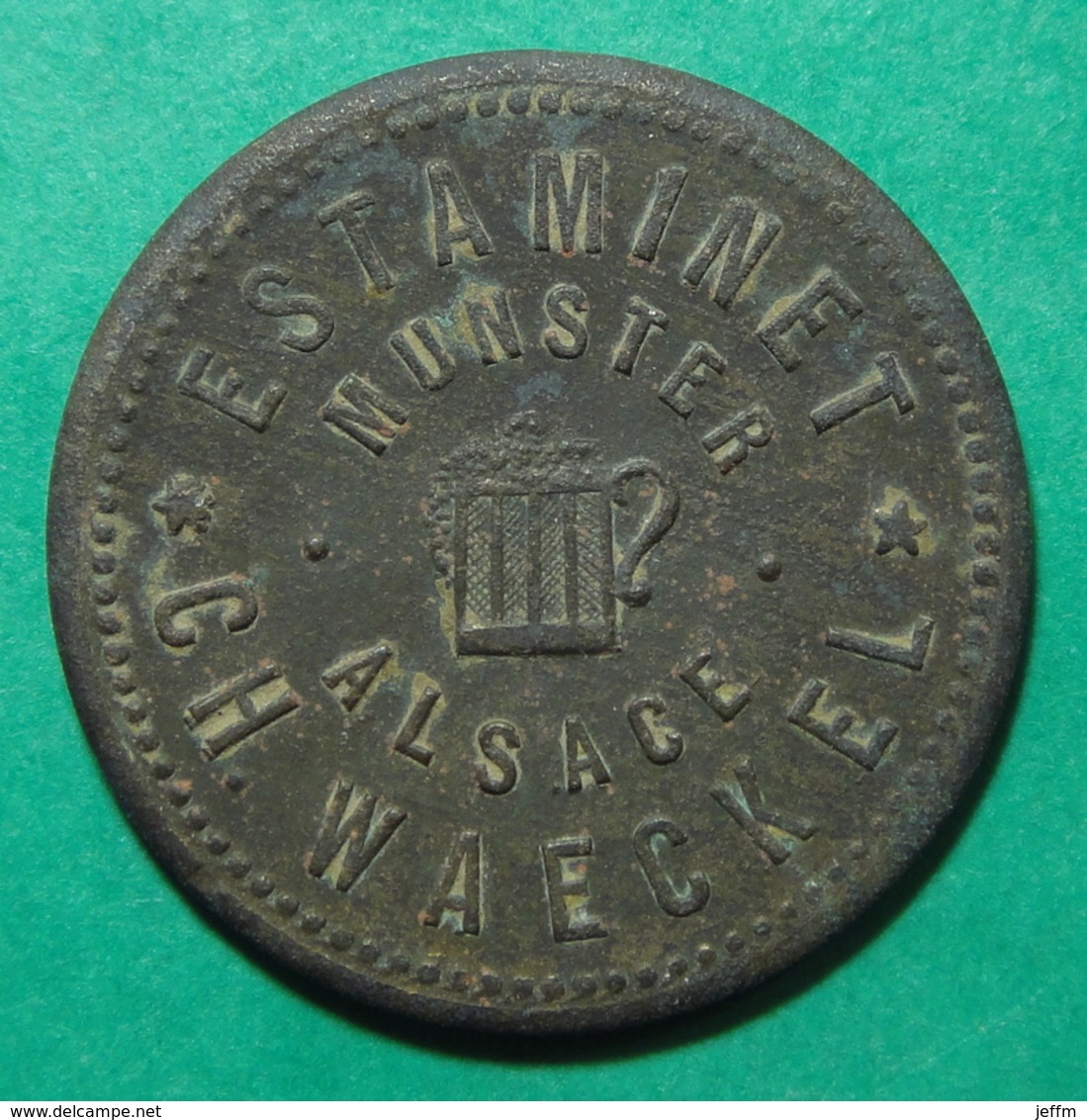 68 - Munster - Estaminet Ch. Waeckel - 20 (Pfennig) - Alsace - Monetari / Di Necessità