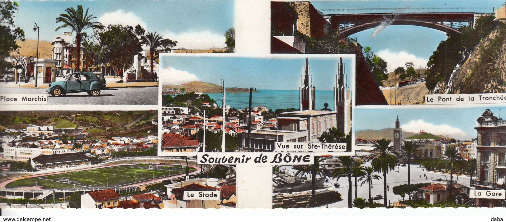 Bône. Carte Panoramique - Annaba (Bône)