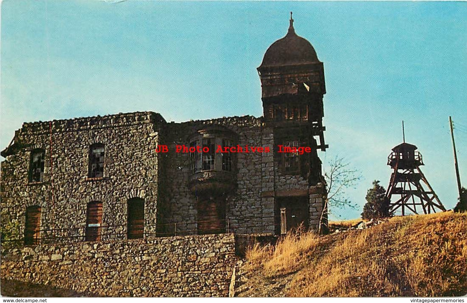 281587-Montana, Helena, Old Fire Tower, Bob Anderson By Dexter Press No 20213-C - Helena