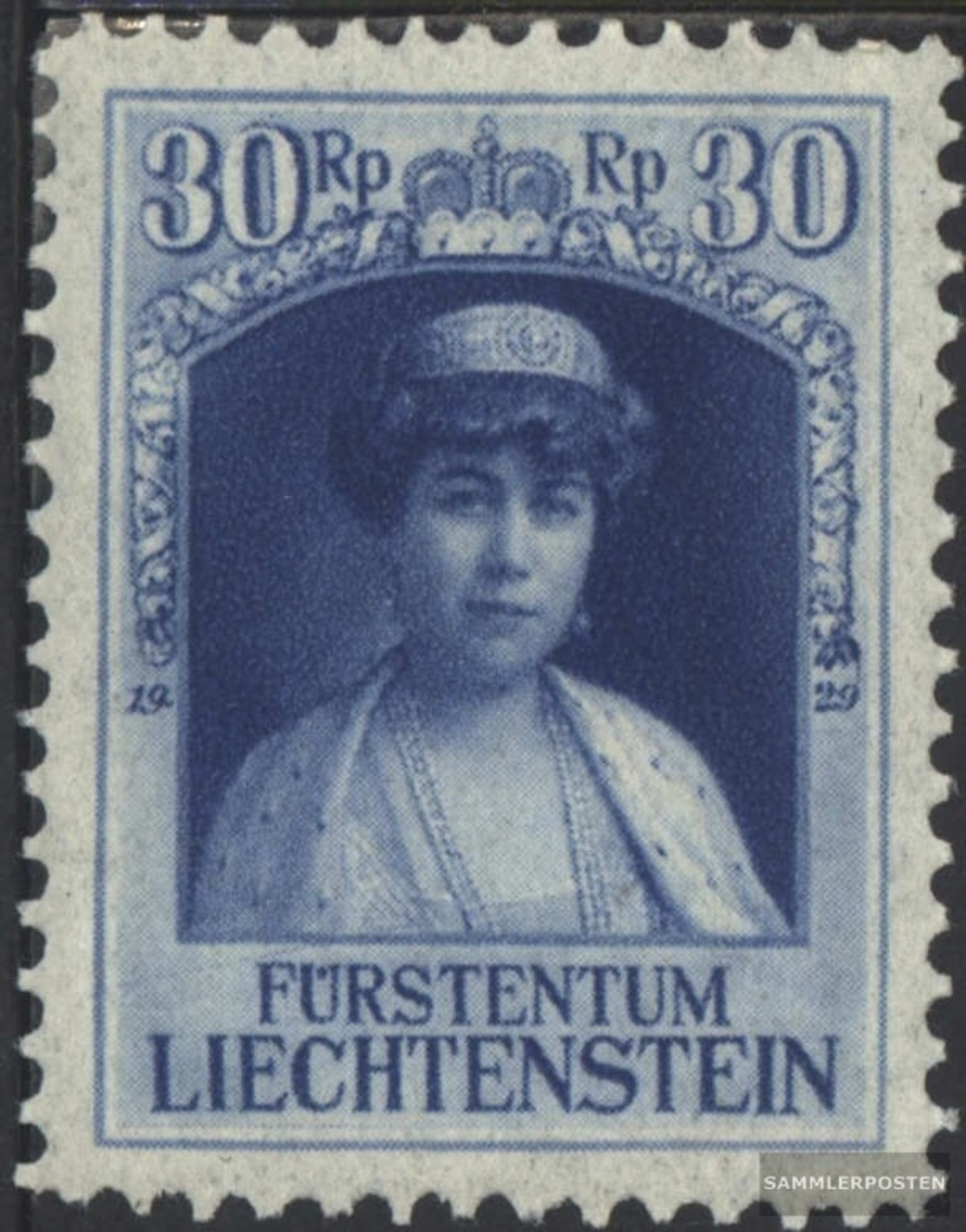 Liechtenstein 92 MNH 1929 Prince Franz I. - Neufs