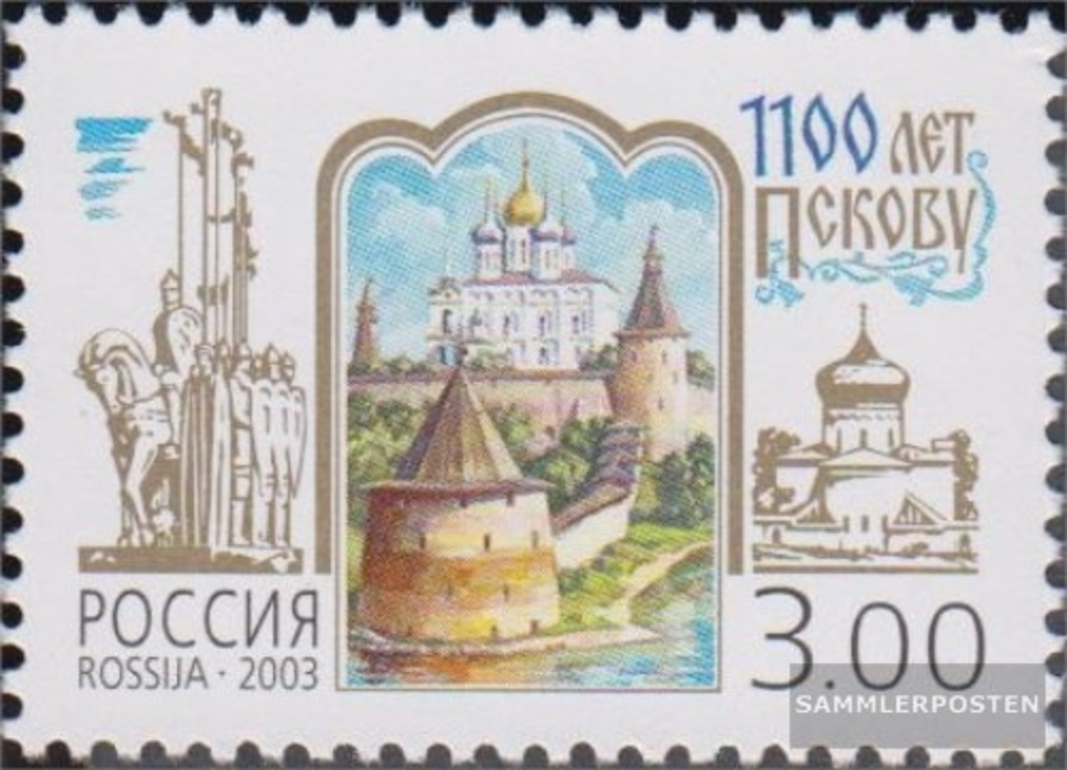 Russland 1092 (completa Edizione) MNH 2003 Città Pleskau - Ungebraucht