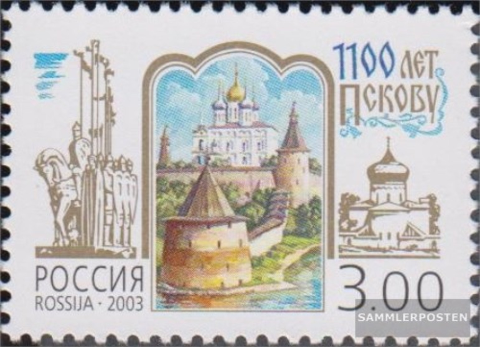 Russland 1092 (completa Edizione) MNH 2003 Città Pleskau - Nuovi
