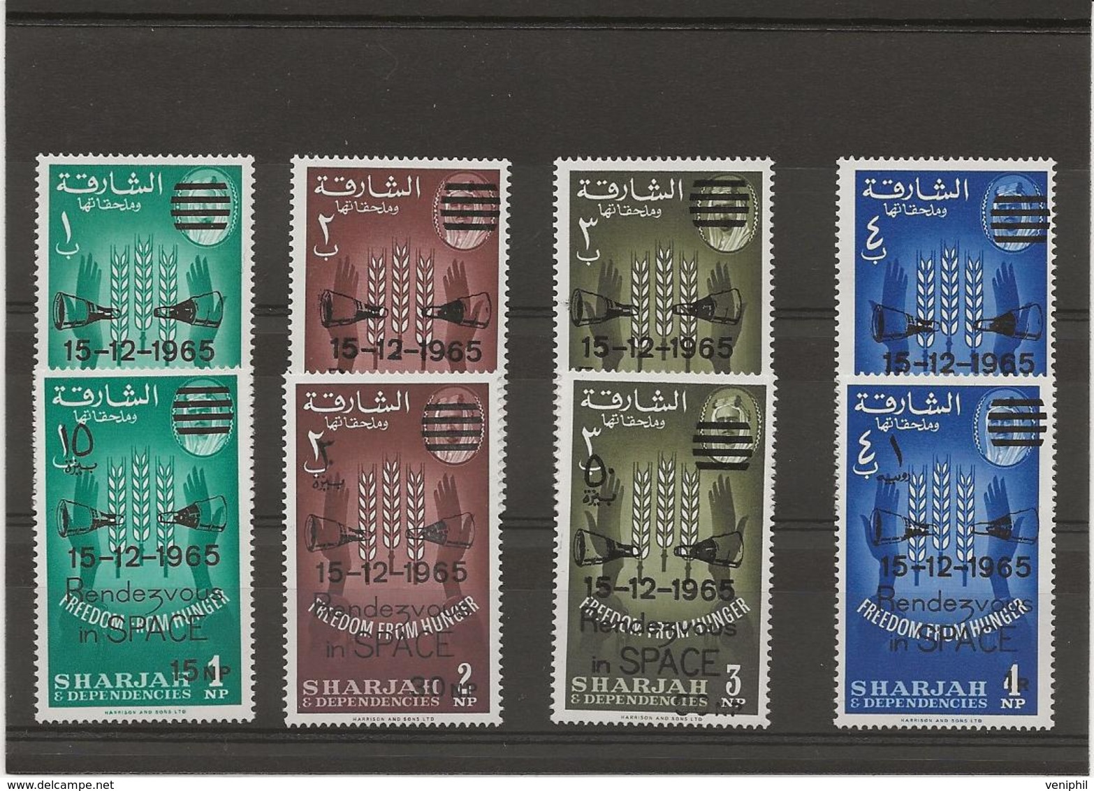 SHARJAH - EMIRATS ARABES UNIS - N° 133 A 140 -NEUF SANS CHARNIERE -ANNEE 1965 - Schardscha