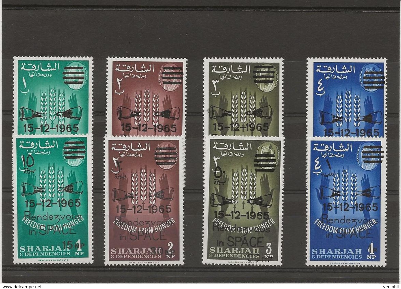 SHARJAH - EMIRATS ARABES UNIS - N° 133 A 140 -NEUF SANS CHARNIERE -ANNEE 1965 - Sharjah