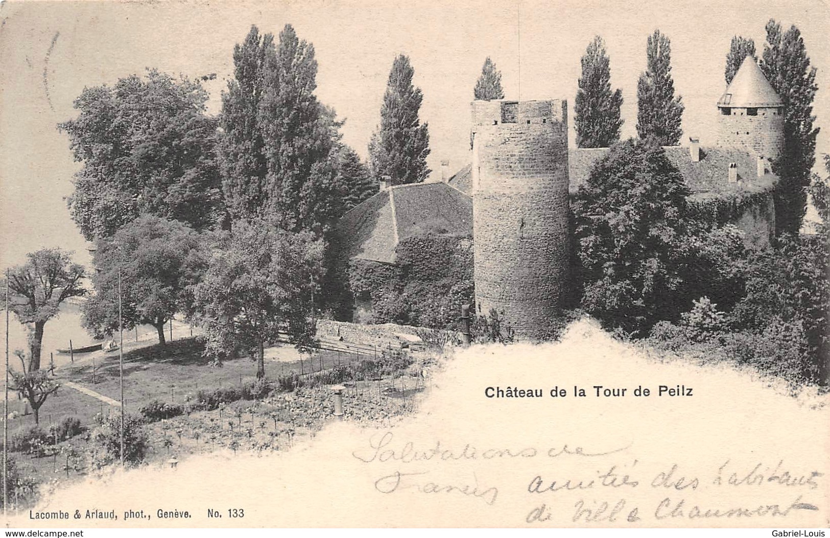 Château De La Tour De Peilz - 1906 - La Tour-de-Peilz