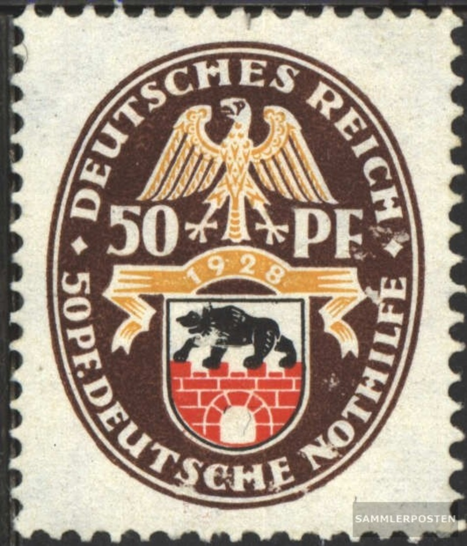 Deutsches Reich 429Y Con Fold 1928 Crest - Ungebraucht