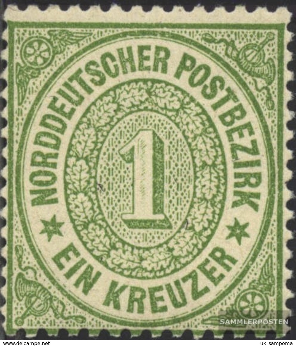 North German Postal District 19 Splendor Fine Used / Cancelled 1869 Kreuzer Currency - Other & Unclassified