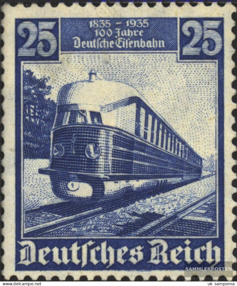 German Empire 582 Unmounted Mint / Never Hinged 1935 German Railways VT 04 - Unused Stamps