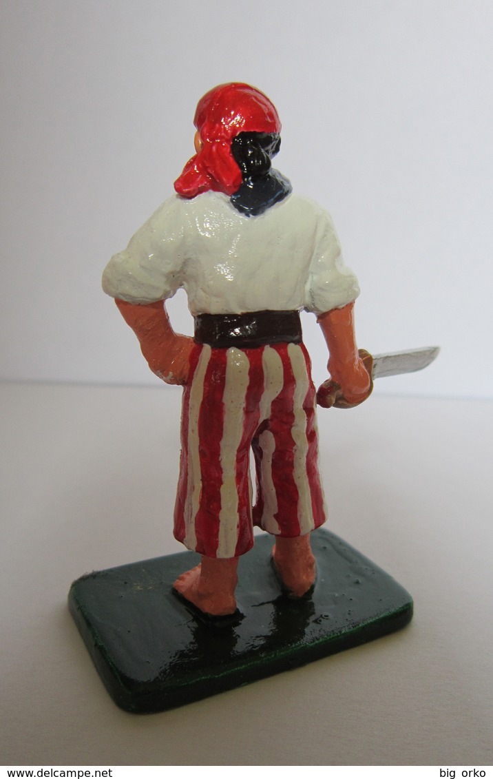 Soldatino In Lega Metallica (DIPINTO A MANO) - Pirata - Figurines