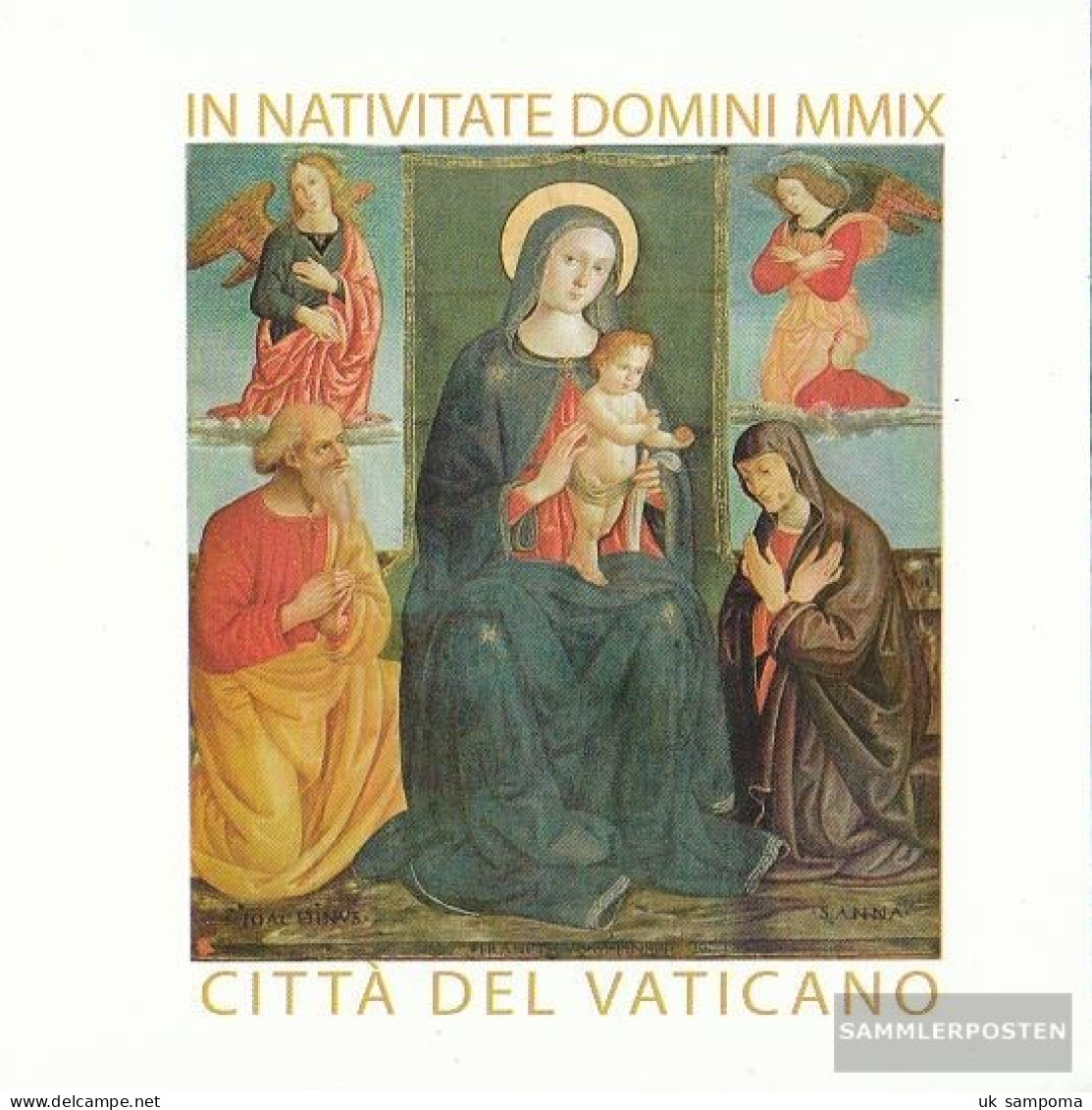 Vatikanstadt MH0-17 (complete Issue) Unmounted Mint / Never Hinged 2009 Christmas Paintings - Libretti