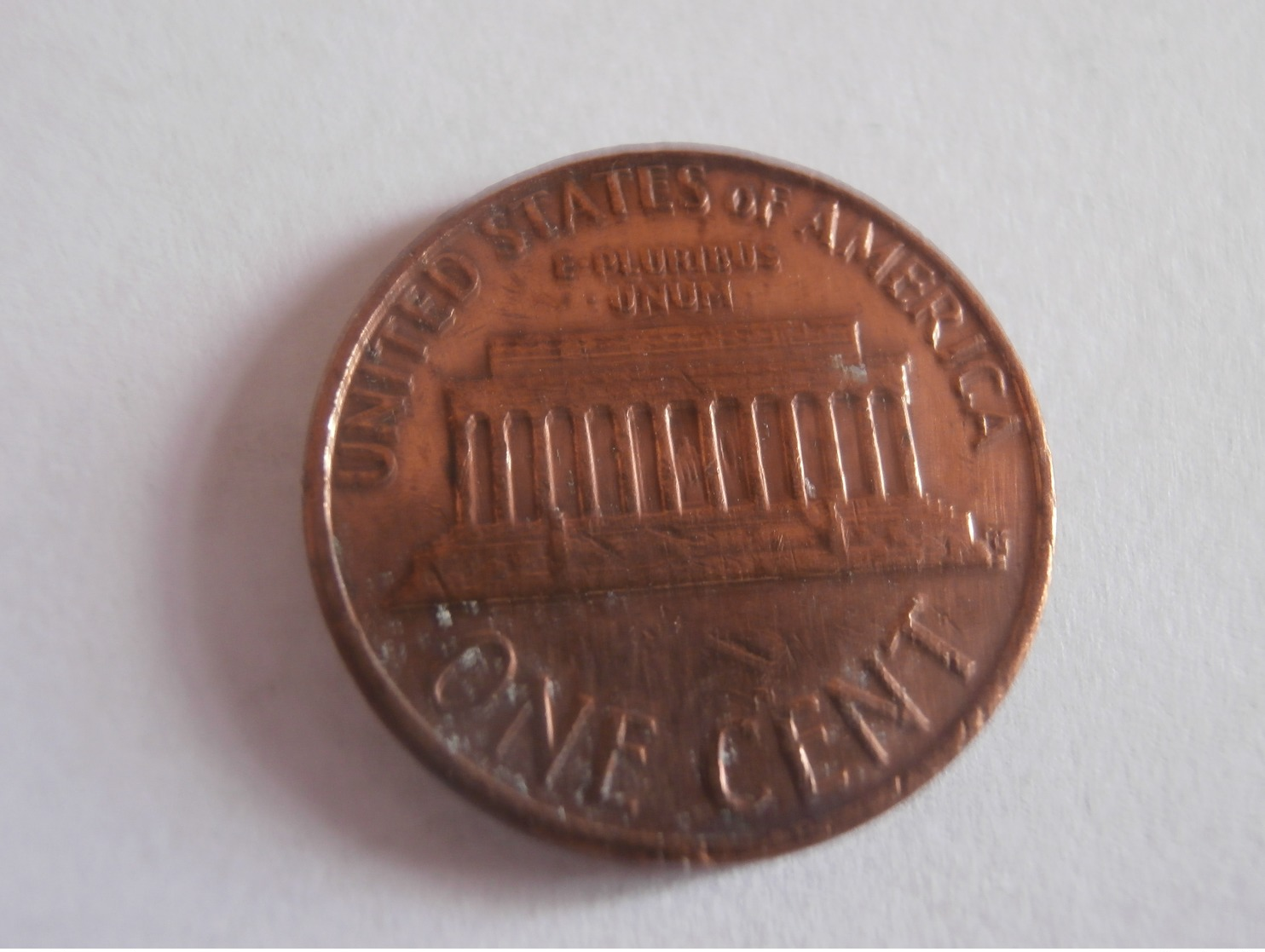 One Cent ETATS UNIS 1975 D - 1959-…: Lincoln, Memorial Reverse