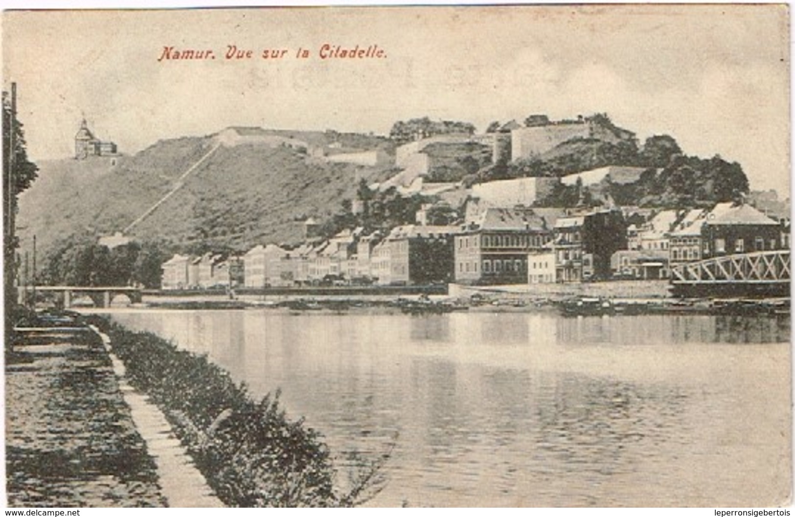 CPA - Namur - Vue Sur La Citadelle -La Meuse- Le Pont De Jambes - Le Funiculaire -Le Château - Namur