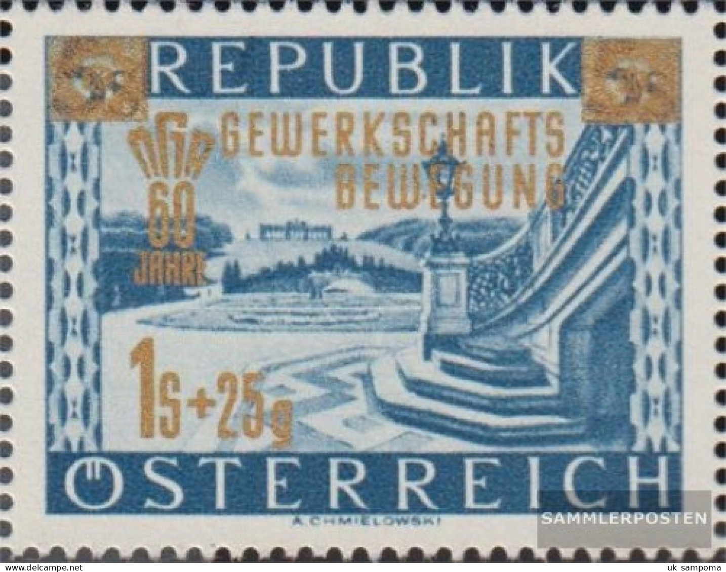 Austria 983IV (complete Issue) BEW.EGUNG Unmounted Mint / Never Hinged 1953 Union - Unused Stamps