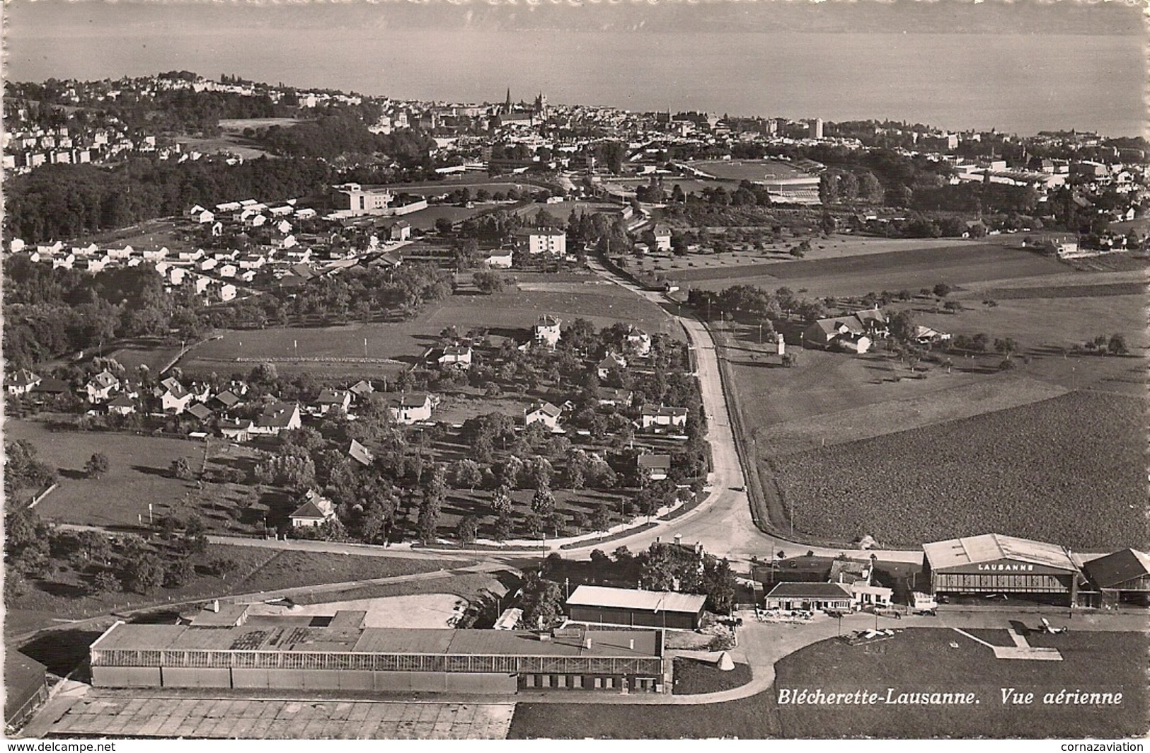 Aviation - Aéroport De Lausanne-Blécherette - 1930 - Aérodromes