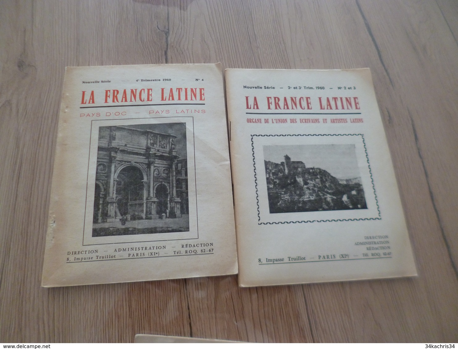 Occitan La France Latine Pays D'Oc Pays Latin 4 Premiers Numéros !!!! - Autres & Non Classés